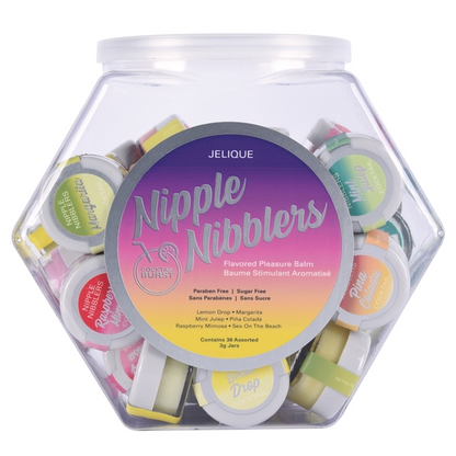 NIPPLE NIBBLERS 鸡尾酒式愉悦润唇膏 什锦口味 3克装 36支