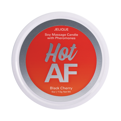 Bougies d'ambiance Hot AF - Bougie de massage aux phéromones Cerise Noire 113 g