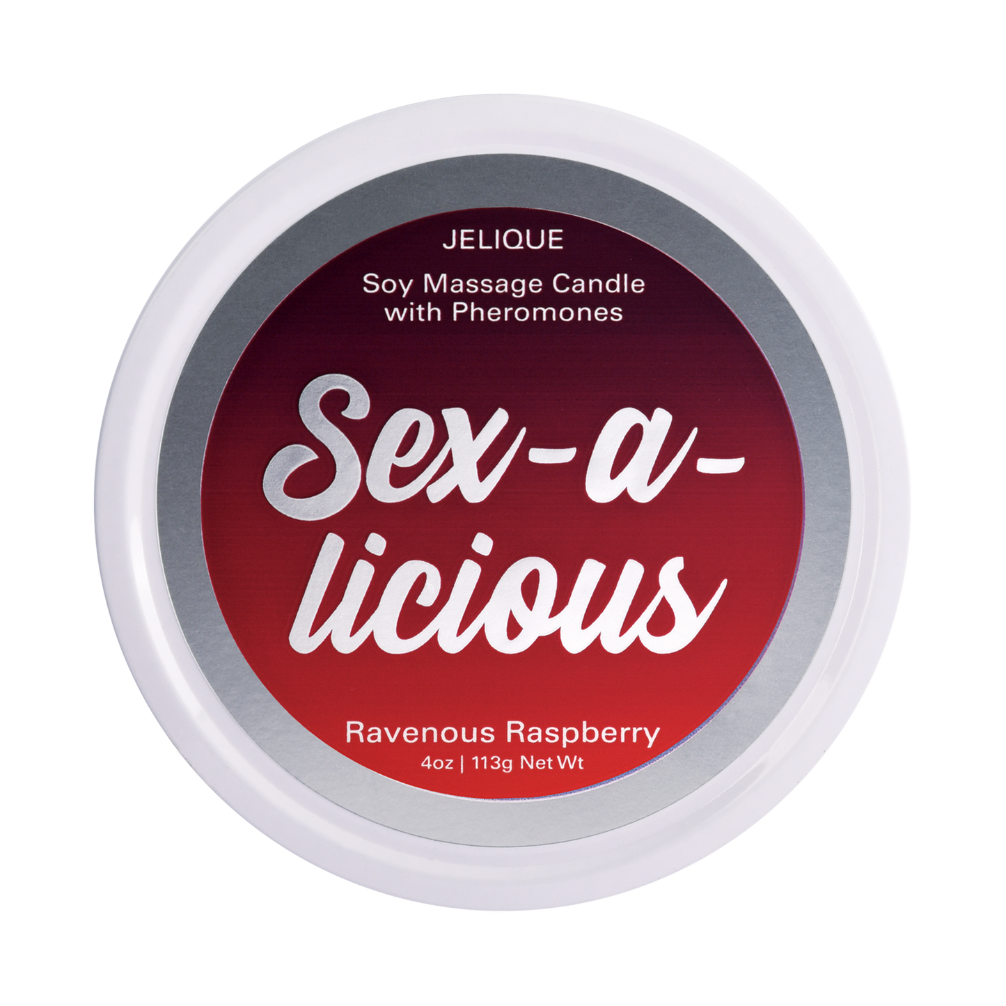 BOUGIES D'AMBIANCE Sex-a-licious - Bougie de massage aux phéromones Framboise vorace 113 g
