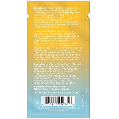 Baume stimulant sans parfum JOY BUZZER - Emballage aluminium - 4 ml
