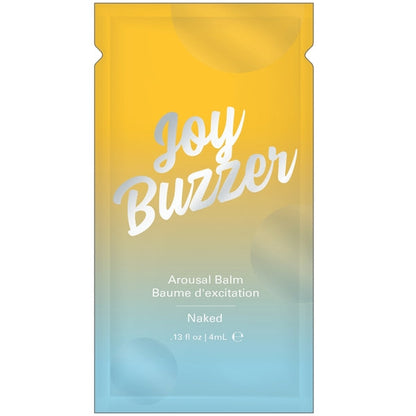Baume stimulant sans parfum JOY BUZZER - Emballage aluminium - 4 ml