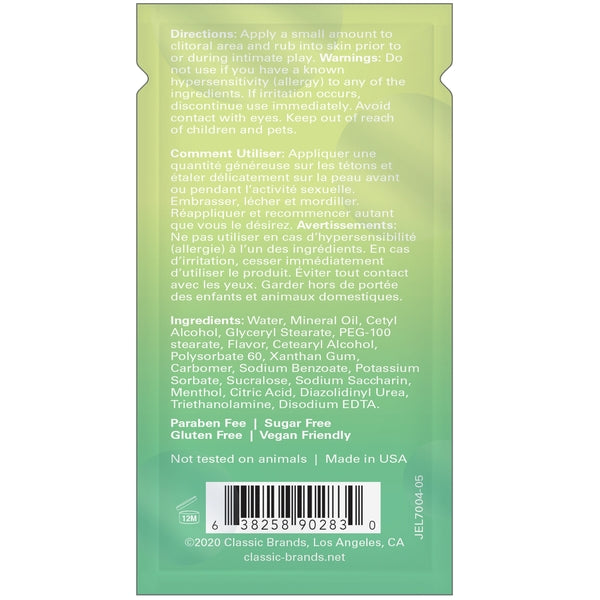 Baume stimulant clitoridien JOY BUZZER - Mojito Twist - 4 ml