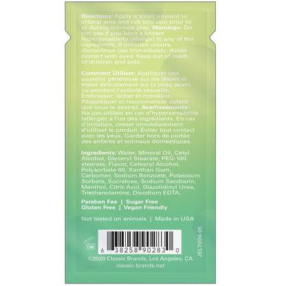 Baume stimulant clitoridien JOY BUZZER - Mojito Twist - 4 ml