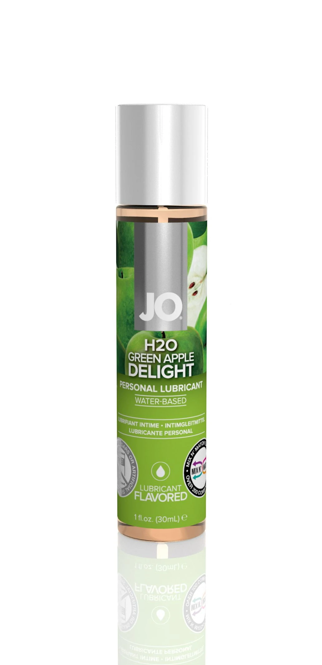 JO H2O - 青苹果味 - 润滑剂 1 液体盎司/30 毫升