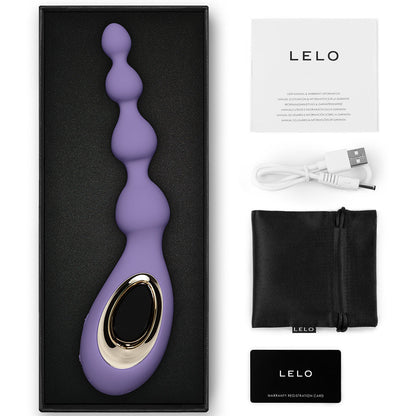 Perles SORAYA Violet Dusk