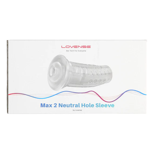 MANCHON MAX 2 DE FORME NEUTRE - TRANSPARENT