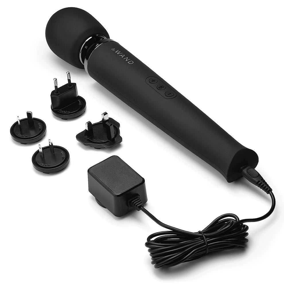 Masseur vibrant rechargeable - Noir