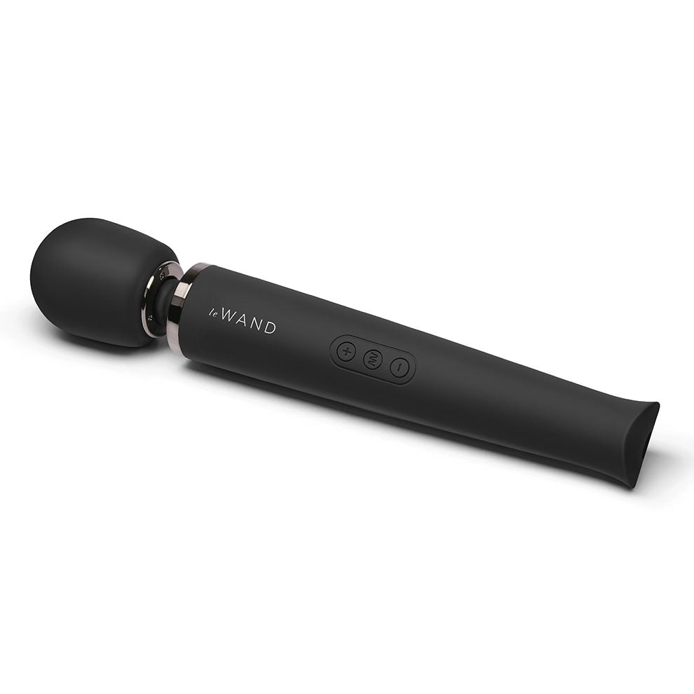 Masseur vibrant rechargeable - Noir