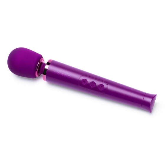 Petit masseur rechargeable - Cerise noire