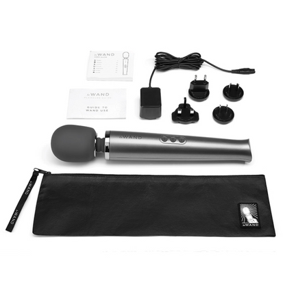 Masseur vibrant rechargeable - Gris