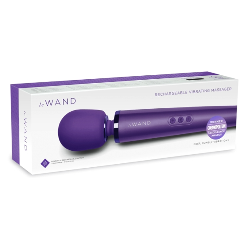 Masseur vibrant rechargeable - Violet