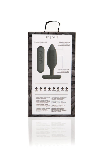 Onyx plug anal vibrant noir