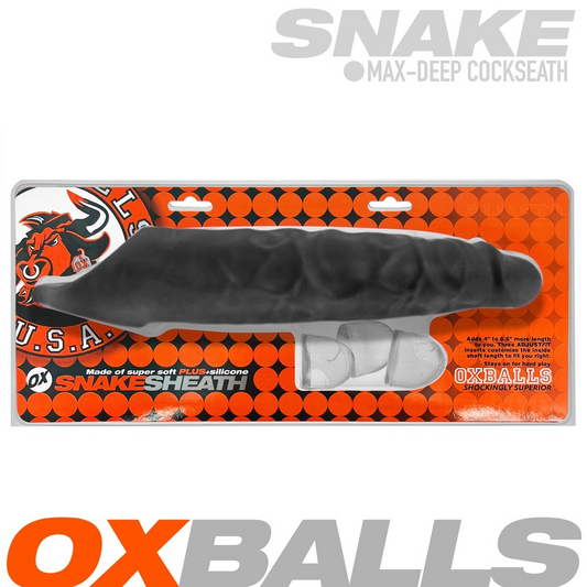 SERPENT, fourreau de coq le plus long, GLACE NOIRE