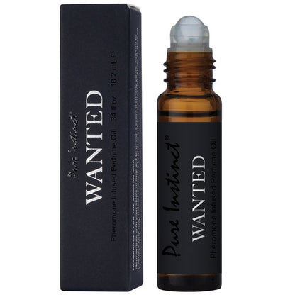 Wanted - Huile de parfum aux phéromones Pure Instinct Collection Homme 10,2 ml