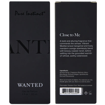 Recherche - Parfum aux phéromones Pure Instinct Collection Homme 60 ml