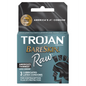 Trojan Bareskin Raw Condoms - 3pk