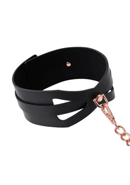 Collier et laisse pour esclave