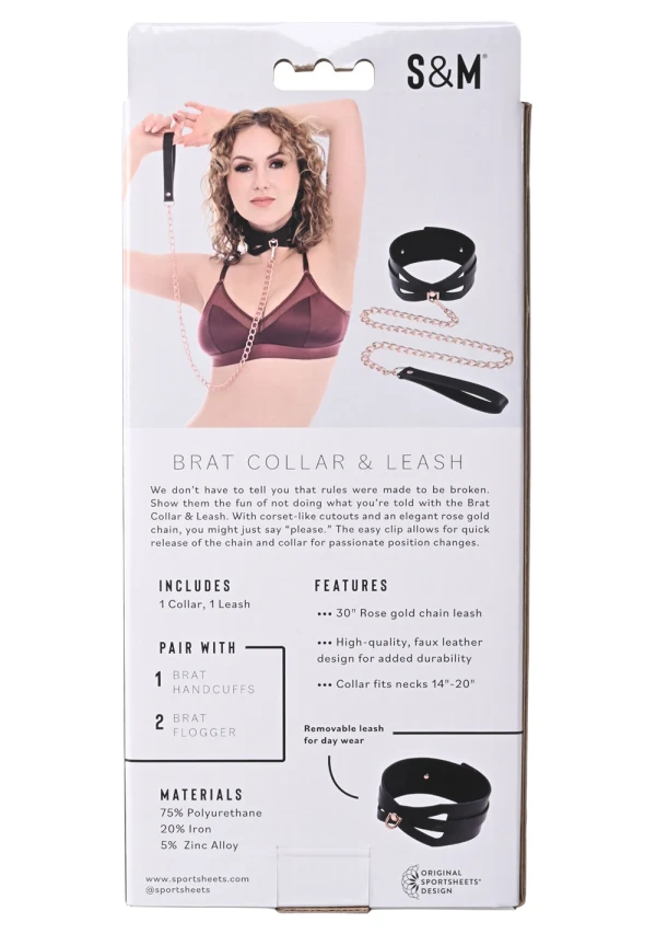Collier et laisse pour esclave