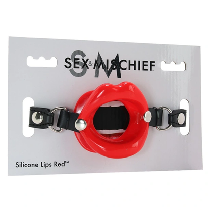 Lèvres en silicone - Rouge