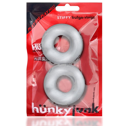 Anneaux péniens STIFFY (lot de 2) - CLEAR ICE