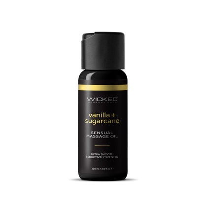 Huile de massage vanille et canne à sucre 120 ml
