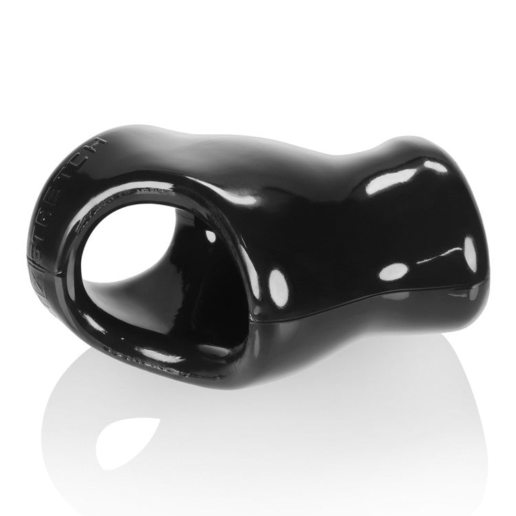 UNIT-X 拉伸器，阴茎吊带和睾丸拉伸器 - 黑色