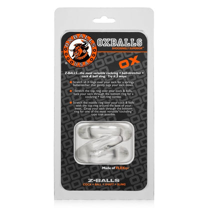 Z-BALLS extenseur de balles TRANSPARENT